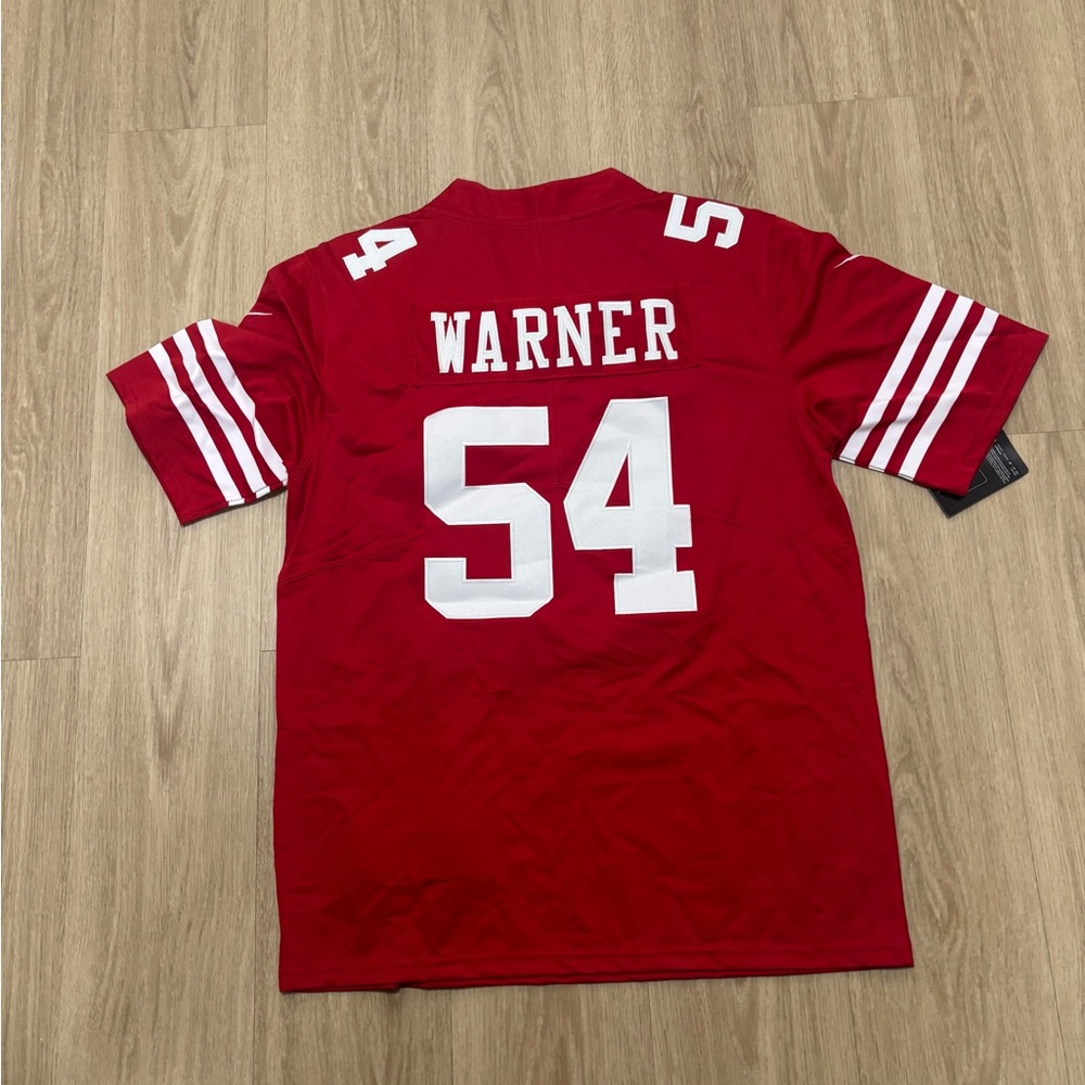 NFL Red and White 49ers Fred Warner - Picture 3 of 4